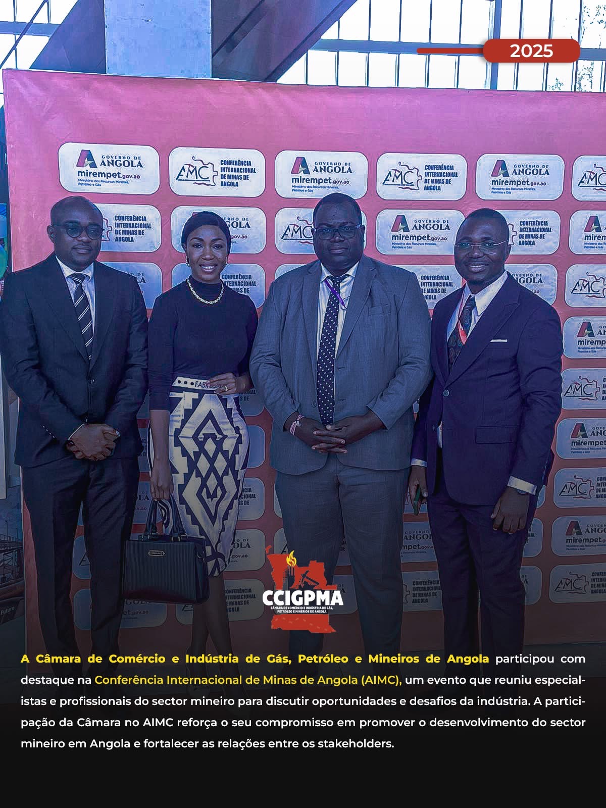 Conferência Internacional de Minas de Angola (𝑨𝑰𝑴𝑪).